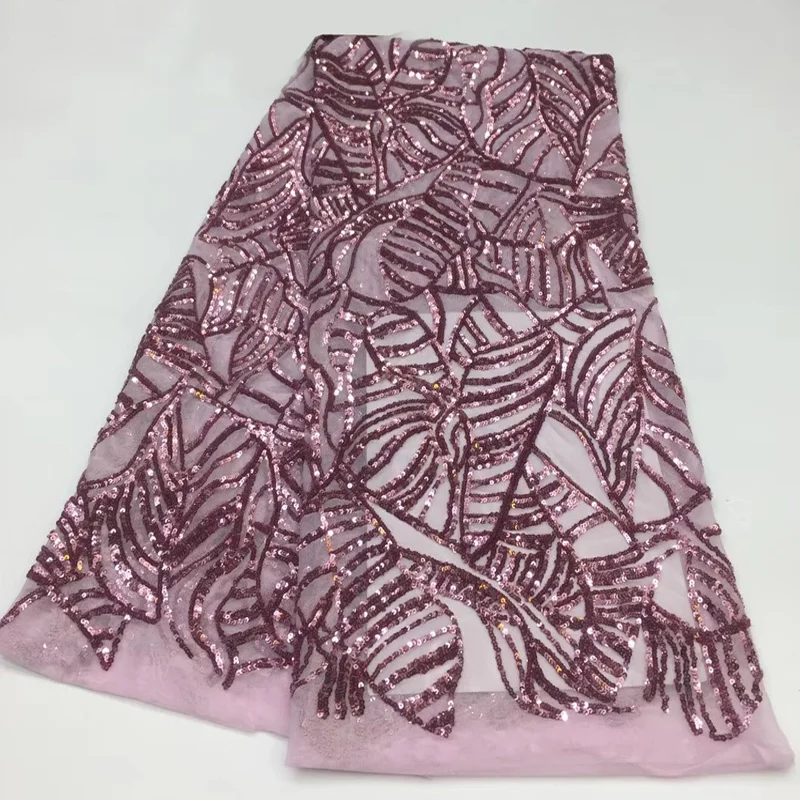 (5 ярдов/шт.) Высококачественная африканская Тюлевая кружевная ткань бирюзовые