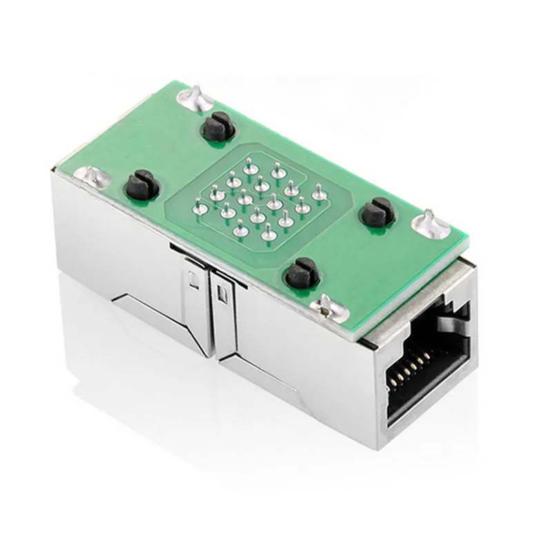 6 шт. RJ45 Cat7/Cat6/Cat5 Разъем Муфта для расширения широкополосной сети Ethernet LAN кабель