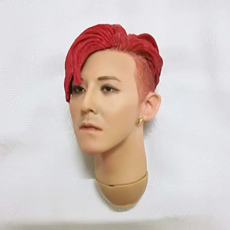 Теории Большого взрыва известная G DRAGON голова лепить 1:6 масштаб мужской солдат