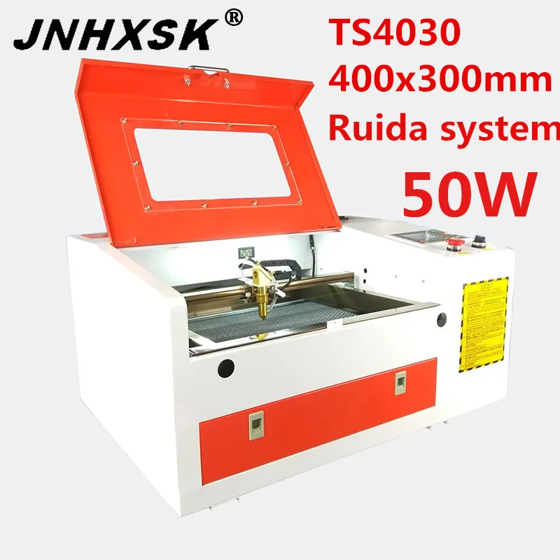 JNHXSK 3040 ruida система управления настольный мини лазерный гравер с ЧПУ 50 Вт Мощность