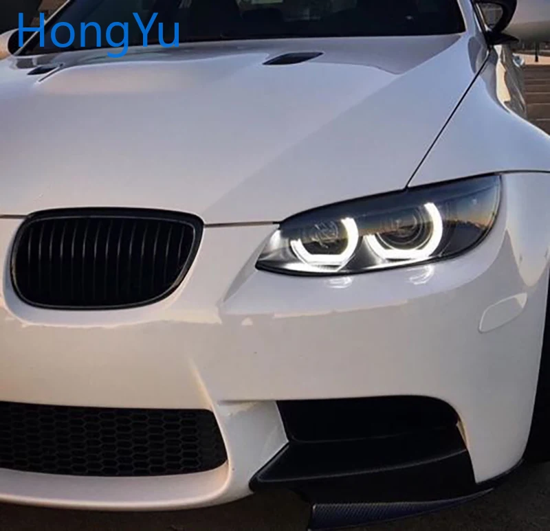 Для BMW 3 серии E90 E92 E93 M3 купе и Кабриолет 2007 2013 светодиодный Ангел глаз двойной