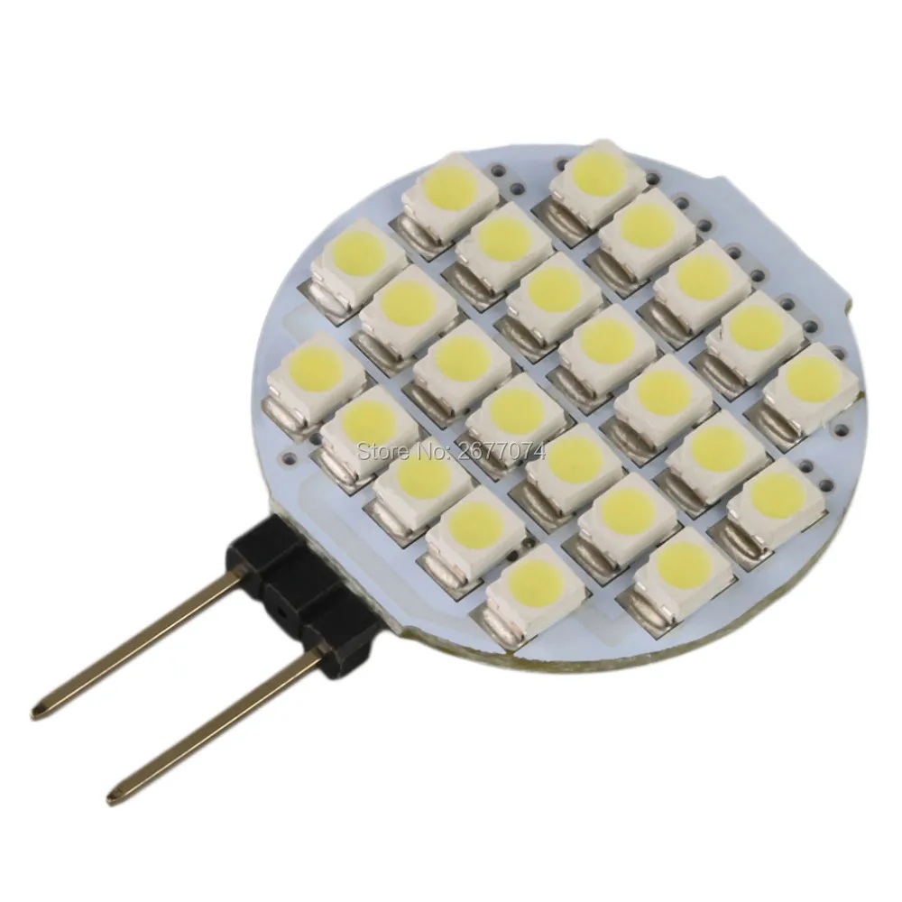 G4 3W настенный светильник ночник 24 светодиодный S SMD3528 200LM DC12V теплый белый или холодный белый Светодиодный прожектор 1 шт. JTFL076-1