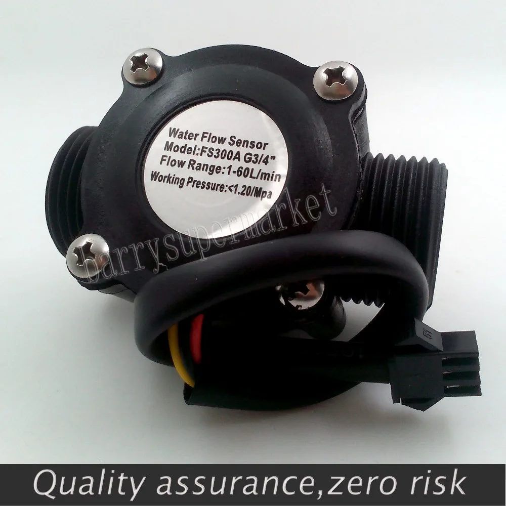 Датчик расхода воды G3/4 &quot переключатель измеритель 1 60 л/мин 2 шт.|water flow|water flow