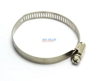 10 pieces 44 67mm hose clamp worm gear hose pipe fitting clamp