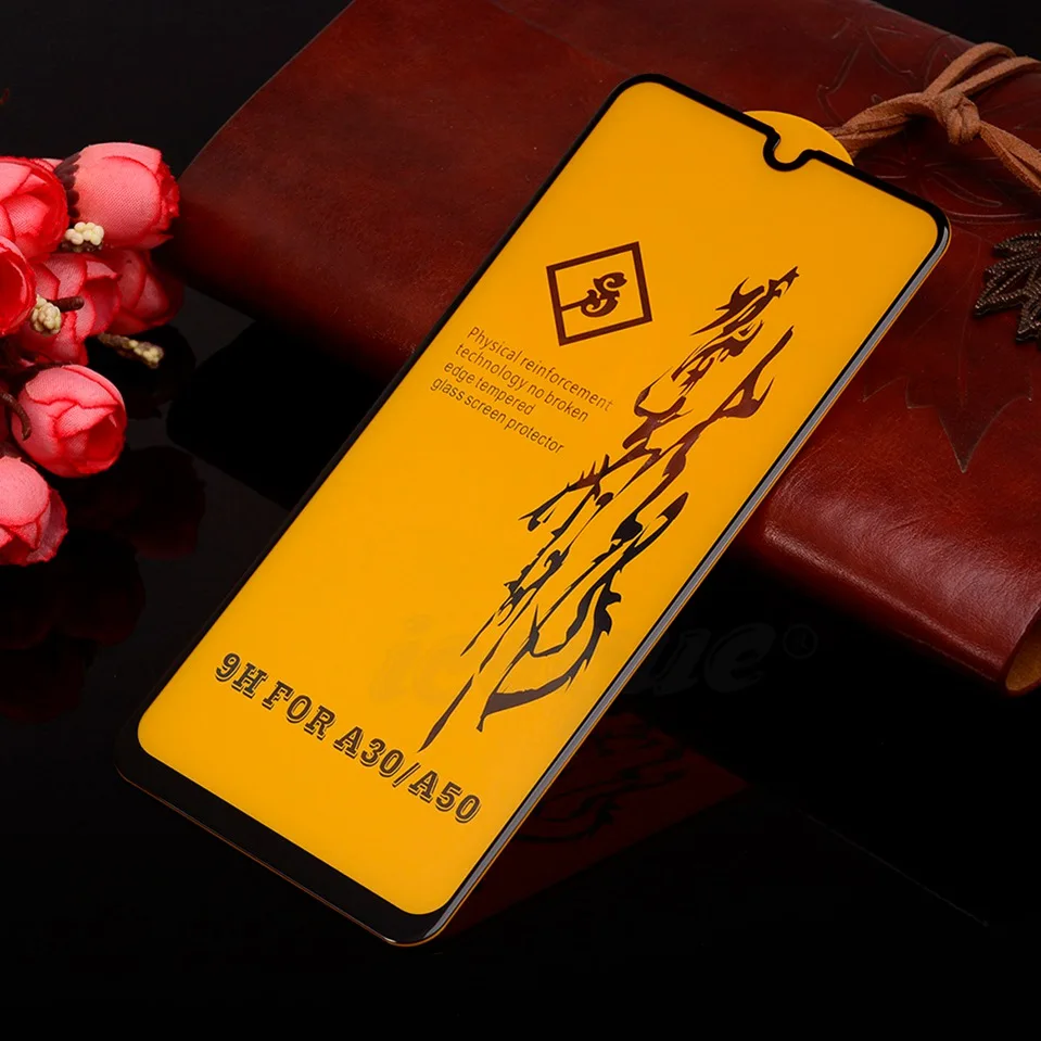 6D Стекло для samsung Galaxy A70s M30s M10s A10s A70 A50 A20 A30 Экран протектор Закаленное Стекло для samsung A9 A7 A8 плюс