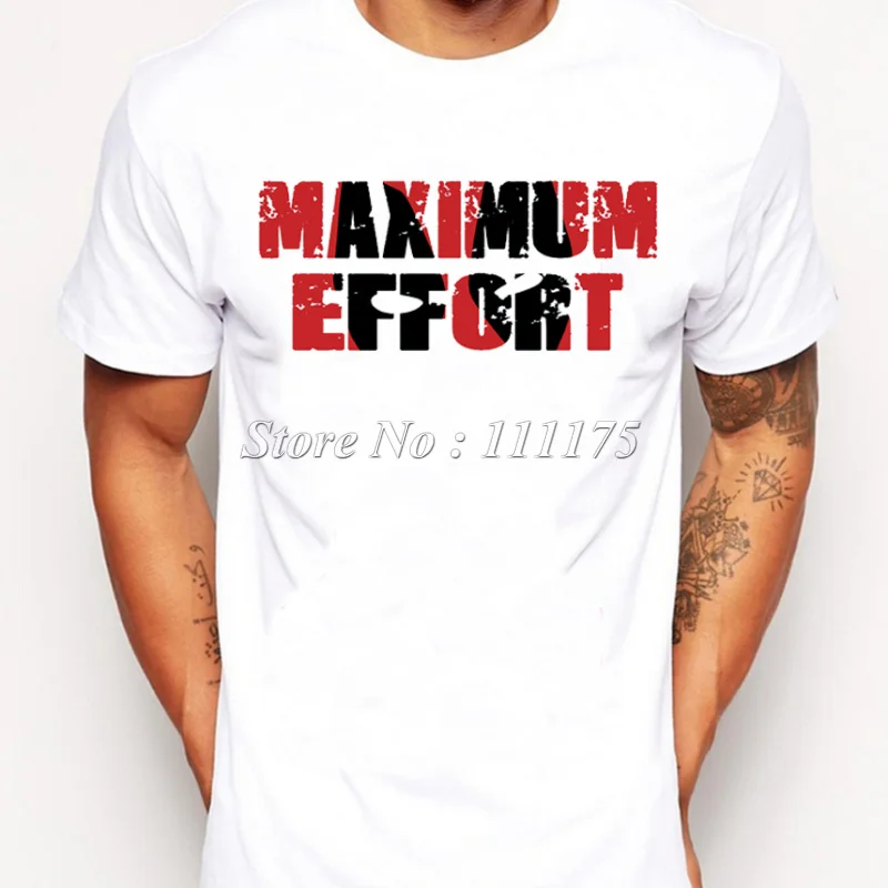 Новое поступление 2019 мужские Модные футболки с круглым вырезом и максимальным