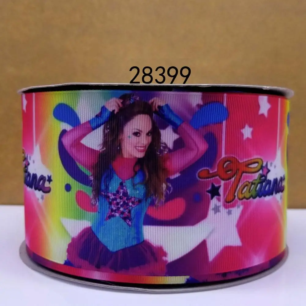 28399 50 двор мультфильм печатных grosgrain ленты 28471 - Цвет: 28399