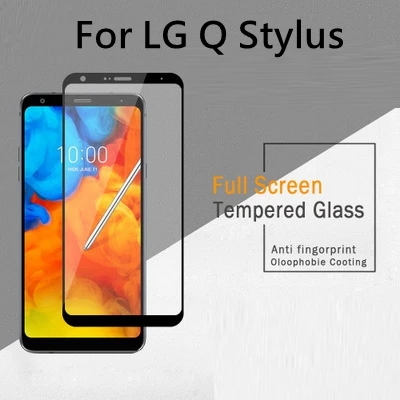 3D закаленное стекло для LG Q Stylus полное покрытие 9H защитная пленка