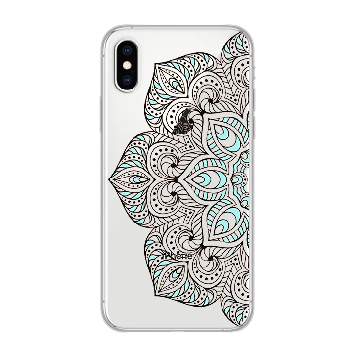 Ciciber чехол для телефона iPhone 11 Pro Max 8 7 6 6s Plus SE 5S мягкий TPU X Xs XR XS Мандала Пейсли |