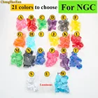 21 x полный комплект L R ABXY Z клавишные кнопки для геймпада игровой контроллер для N GC D колодки кнопки включениявыключения питания и крышка джойстика