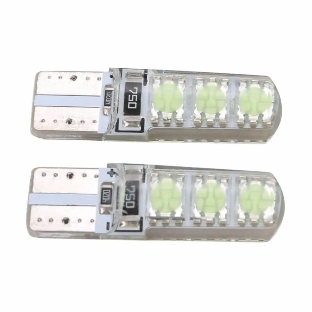 10x T10 W5W 5050 6LED Canbus без погрешности ширина лампы автомобиля Свет SMD