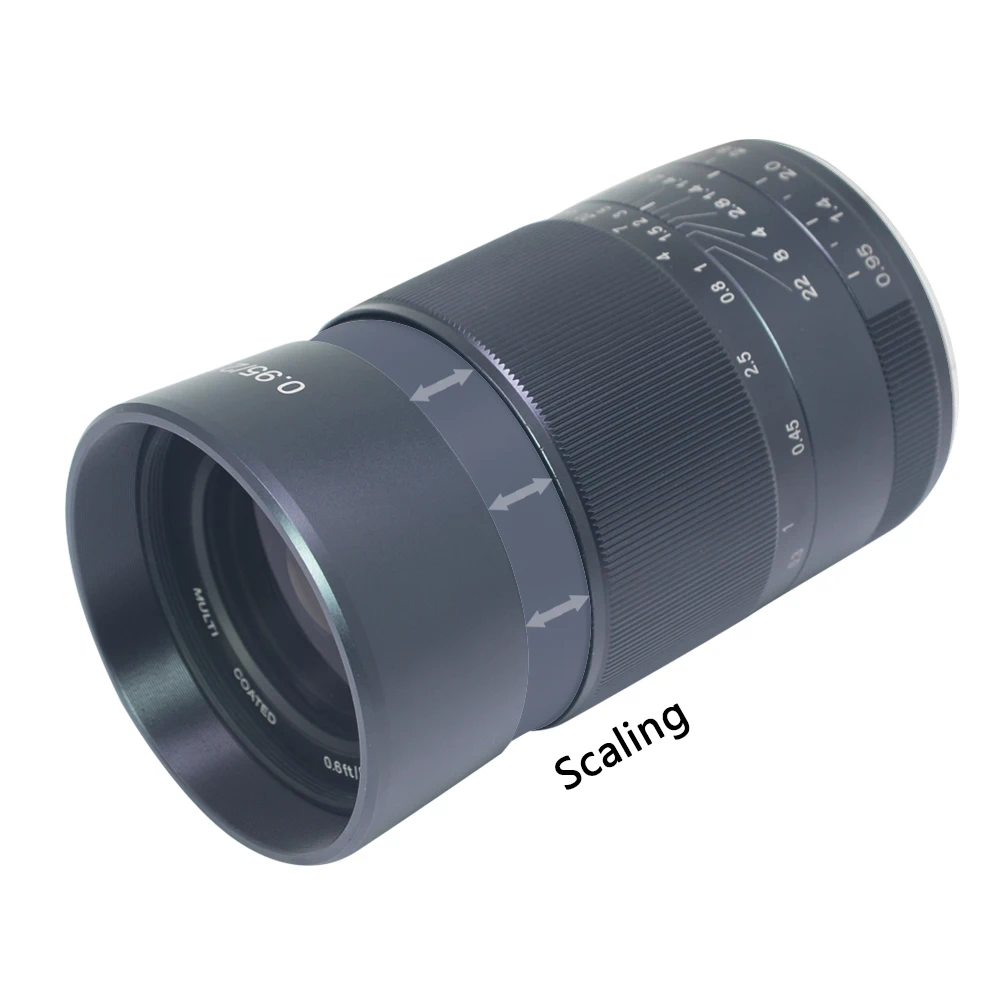 Mcoplus 25 мм F0.95 супер Большая диафрагма ручной фокус объектив APS C для Fuji X mount/для Sony E