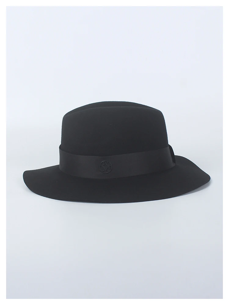 ROSLEUOSI осень зима шерстяная шляпа Fedora для женщин широкие свисающие поля мягкая мужская фетровая шляпа шляпы мужские Панамы шерстяная шляпка для церкви