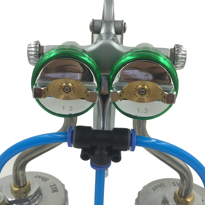 SAT1200 двойное сопло распылитель электростатический краски химический