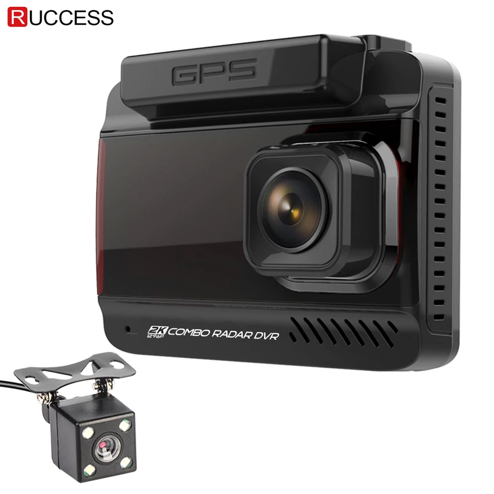 Ruccess радар-детектор s 3 в 1 Full Hd 1080p Автомобильный видеорегистратор с двойным