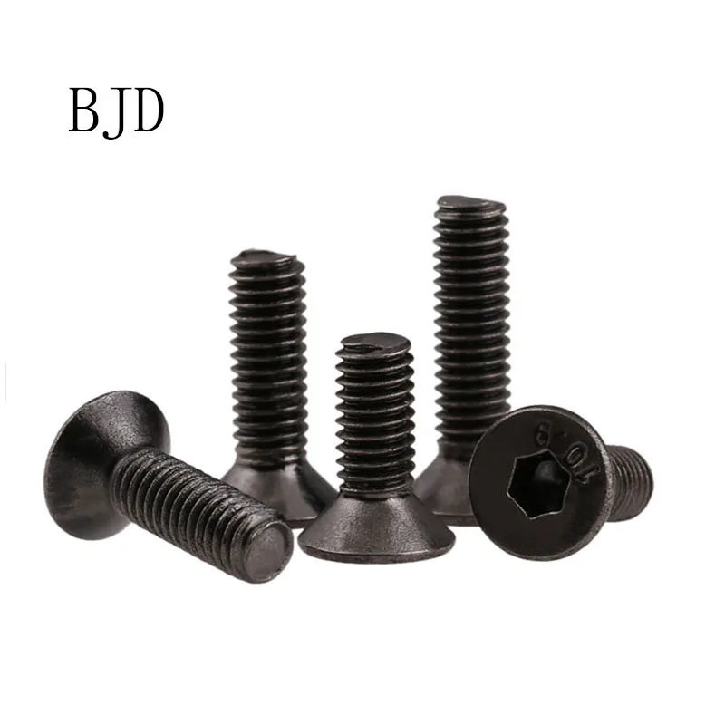 100 шт. Grade10.9 DIN7991 ISO10642 JISB1194 M2 M2.5 M3 M4 M5 M6 легированная сталь 304 шестигранный винт с