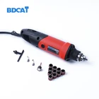 Электрическая дрель Dremel 400 Вт 220 В с переменной скоростью, мини-дрель, угловой шлифовальный инструмент + 10 шлифовальных лент, гравер, вращающийся электроинструмент