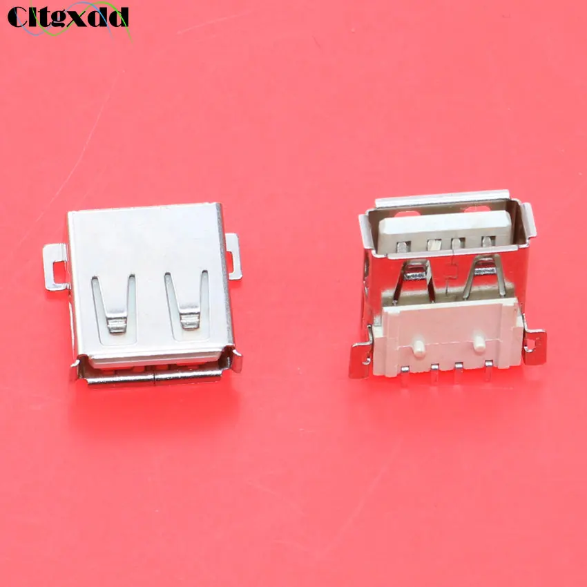 Cltgxdd 1 шт. разъем USB 2 0 4 контактный типа А розетка 180|Соединители| |