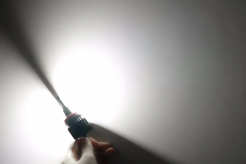 Лампы светодиодные для автомобильных фар 12 В 8000 лм 40 Вт 2 шт.|Передние LED-фары авто|