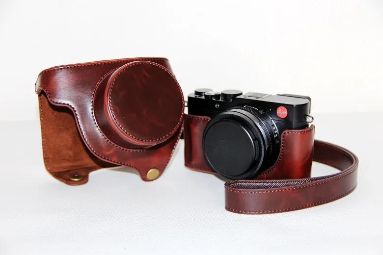 Новые роскошные Камера кожа сумка-чехол для Leica D-LUX (TYP109) камера с плечевой ремень