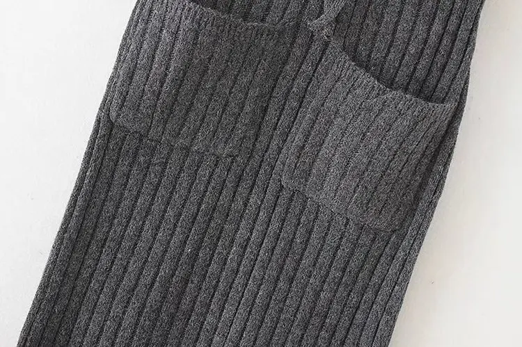 autumn winter women's elegant pencil knitted skirts slim tight hip skirt ladies floral printed long OL office | Женская одежда