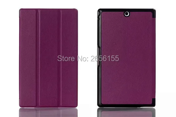 Ультратонкий трехслойный кожаный чехол-подставка для sony Xperia Z3 Tablet Compact SGP611 SGP621 SGP641 " дюймовый планшетный ПК