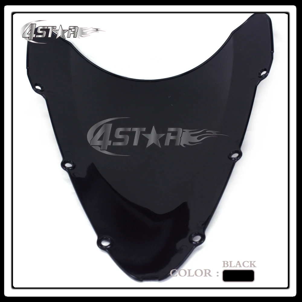 Лобовое стекло черного цвета для мотоцикла и мотокросса Honda CBR600 F4i CBR 600 F4I 2001 2002 2003