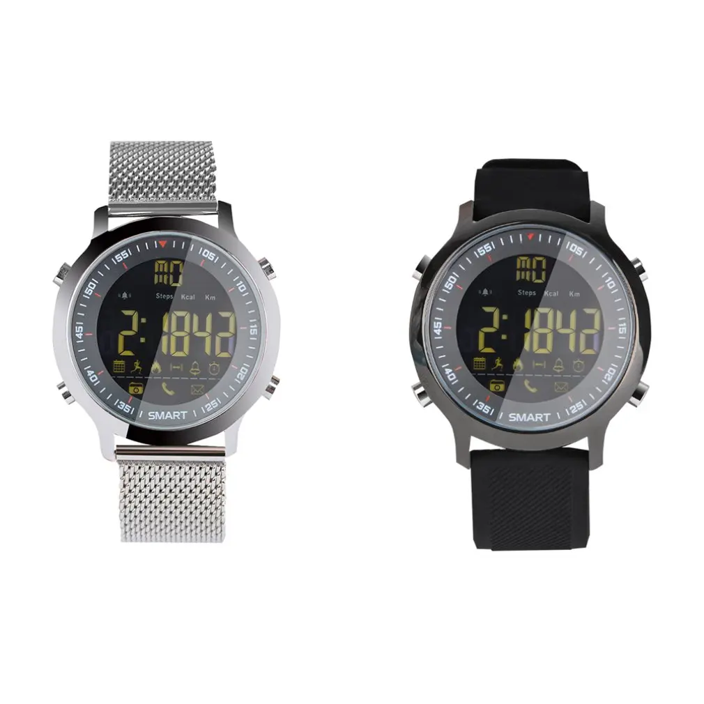 Ex18 спортивные Смарт часы IP68 Водонепроницаемый 5ATM Шагомер smartwatch Bluetooth для