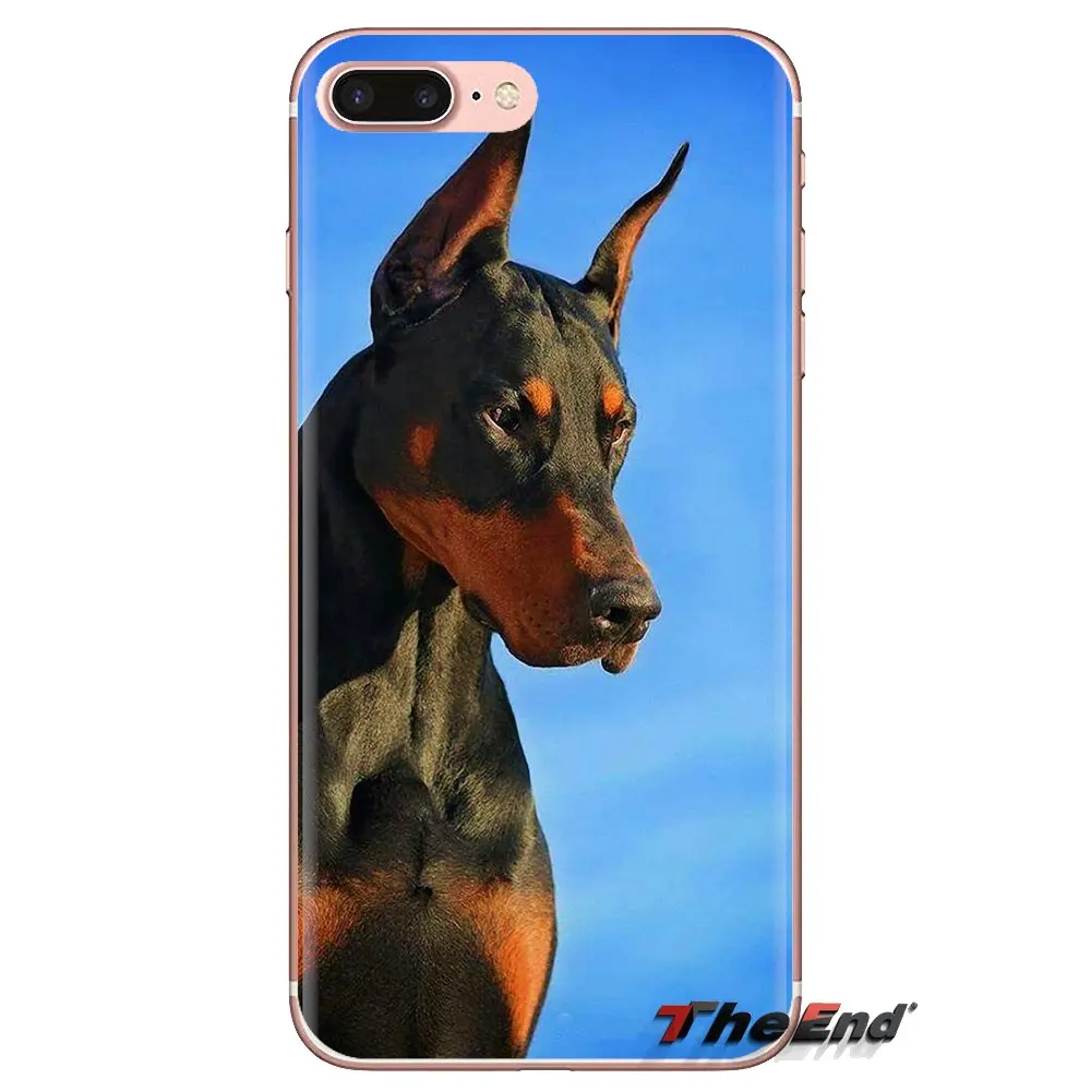 Прозрачные мягкие чехлы для iPod Touch Apple iPhone 4 4S 5 5S SE 5C 6 6S 7 8 X XR XS Plus MAX Pinscher собака