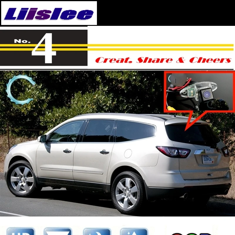 Liislee Автомобильная камера для chevrolet traverse 2009~ Высокое качество заднего вида резервная камера для PAL/NTSC для использования | CCD с RCA