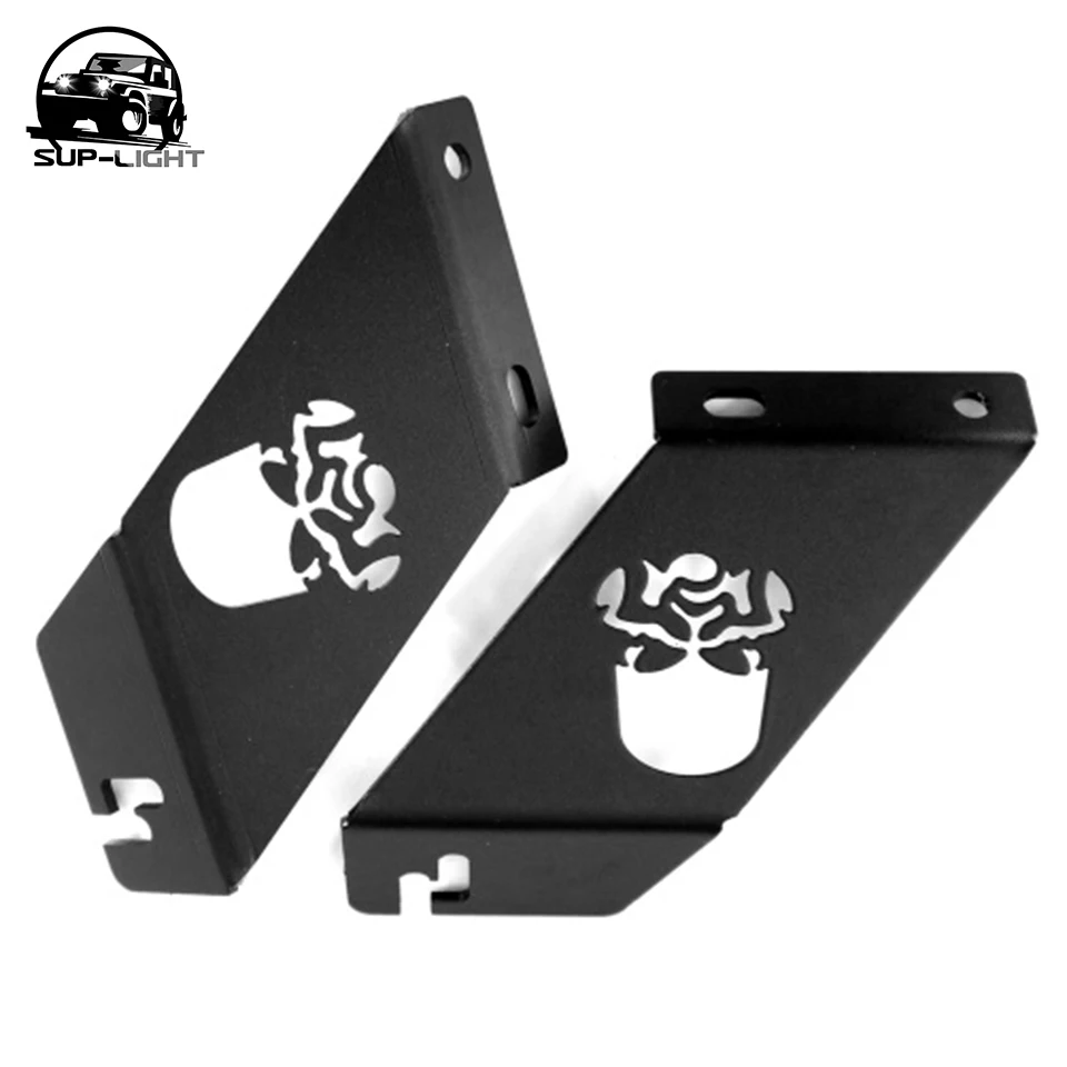 20pcs/10set A03 skull j-eep Hood Mount bracket Kit Use for 20 inch single row led light bar | Автомобили и мотоциклы