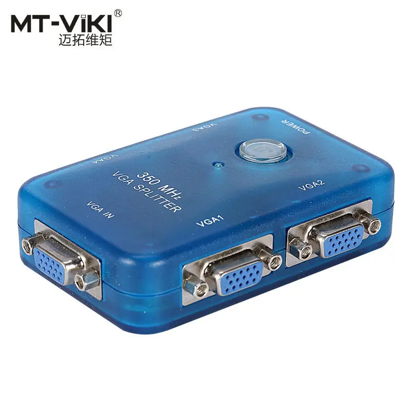 MT VIKI 350 МГц 4 порта VGA видео сплиттер распределитель I вход на выхода 1 шт. компьютер