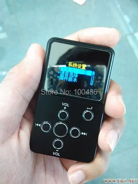XDUOO X2 Профессиональный MP3 HIFI мини музыкальный плеер с OLED экраном * Поддержка WMA APE