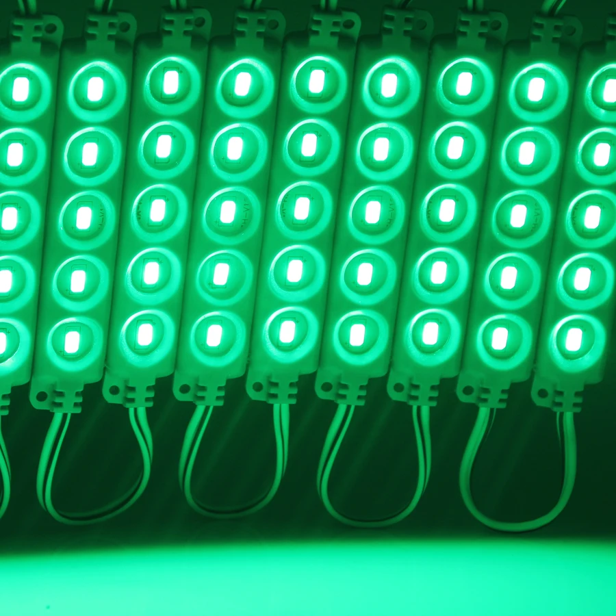 1000 шт./лот Новинка года SMD 5730 Светодиодные модули DC 12 В 5 светодиодов Модули Водонепроницаемый IP65 один Цвет светодиодной подсветкой для канала буквы