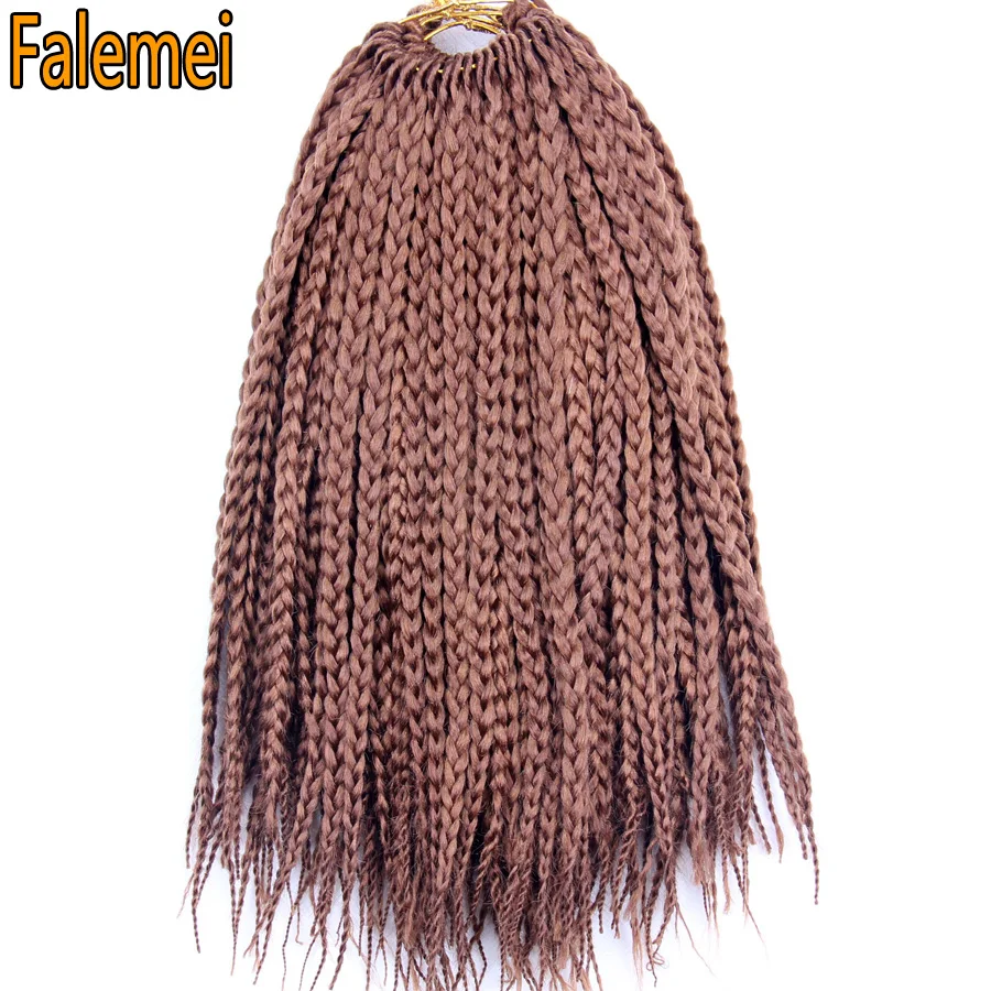 FALEMEI 75 г 22 пряди/шт. В коробке волосы для кос 12 дюймов синтетические