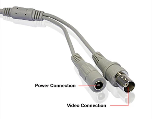 Кабель BNC и DC для камеры видеонаблюдения 60 см|cable camera|connector coaxial cableconnector tube |