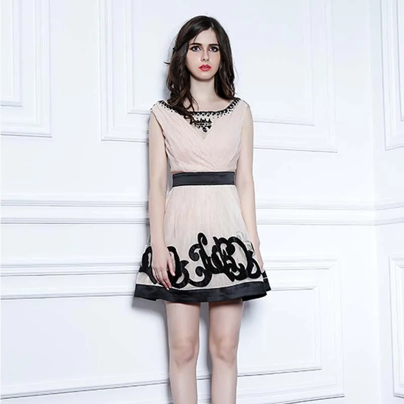 N1428 Ким Кардашян Органы ZA платье со стразами без рукавов|dress with|a dressdress a |