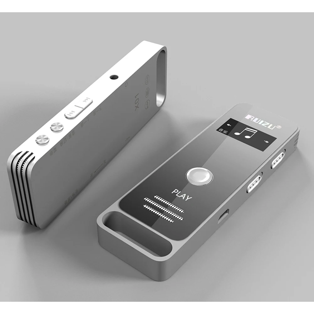 RUIZU X01 спортивный мини портативный MP3 музыкальный плеер без потерь новейший