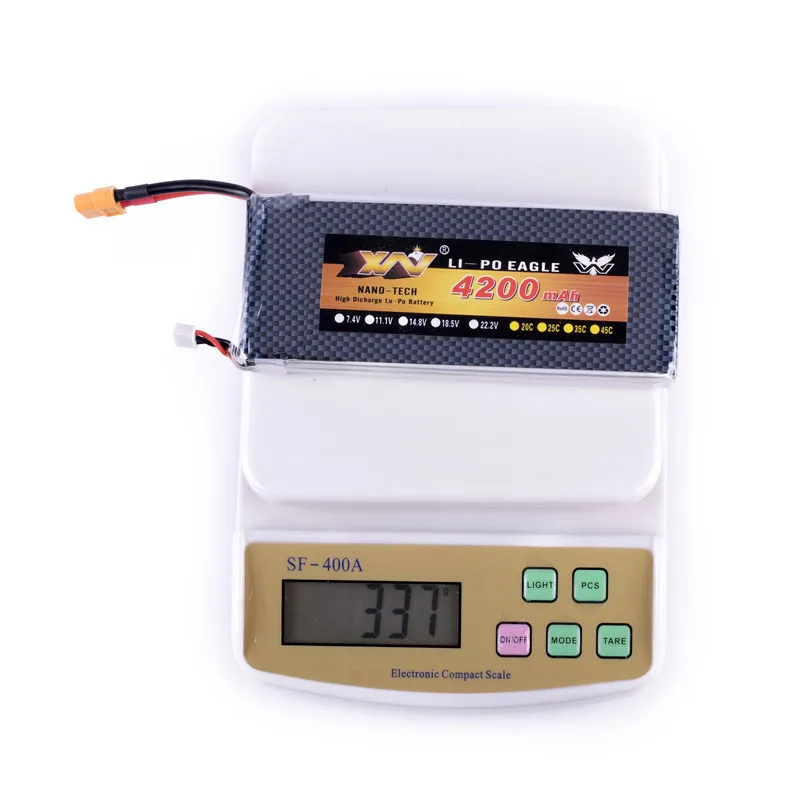 Оригинальный литий-полимерный аккумулятор 11 1 В 4200 мАч 25C 3S MAX 40C T/XT60 разъем для F450