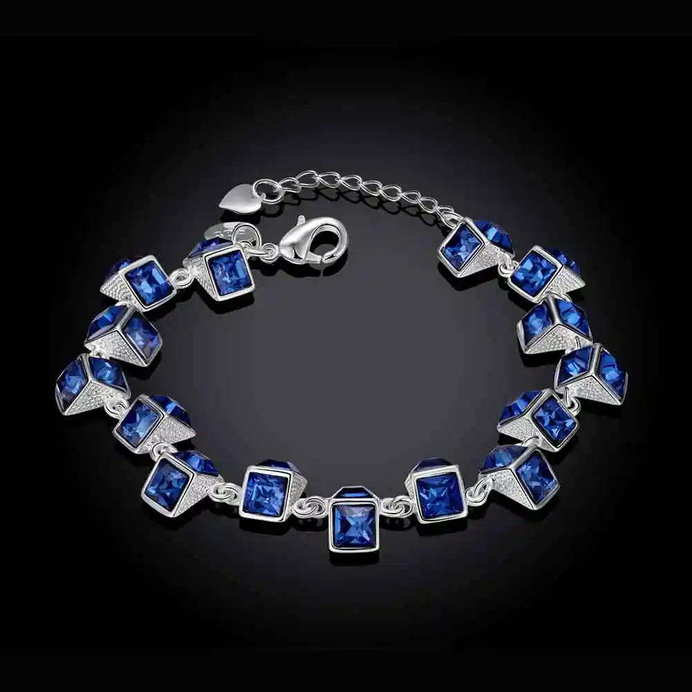 Горячая продажа Новое поступление! Посеребренный четверка бисер мужской браслет