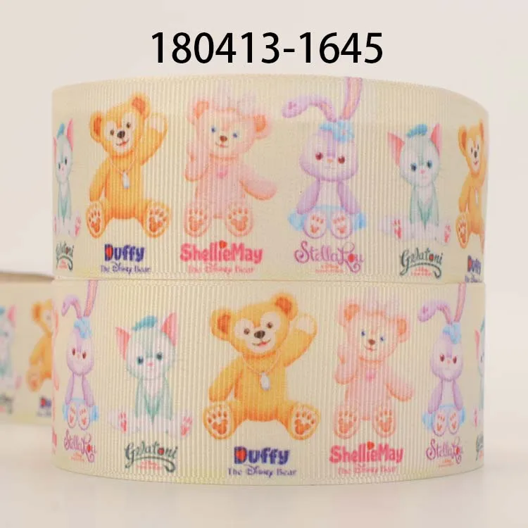 10yards -different sizes - Japanese style ribbon Grosgrain Cartoon character pattern printed | Дом и сад