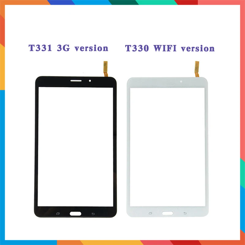8 0 &quotдля Samsung Galaxy Tab 4 SM T330 и T331 сенсорный экран дигитайзер Датчик передняя внешняя