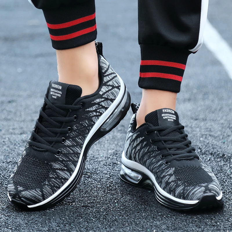 Мужская обувь для взрослых Спортивная Уличная бега легкие кроссовки мужчин