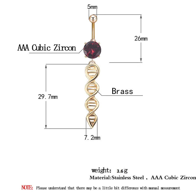 Cxwind золото пупка пирсинг собачья лапа Единорог стрелка Seashell Подвеска для кольцо