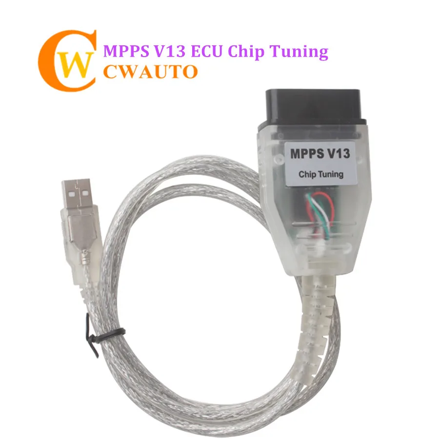 MPPS V13.02 SMPS ECU чип тюнинг флэш USB OBD2 Интерфейс K + CAN |