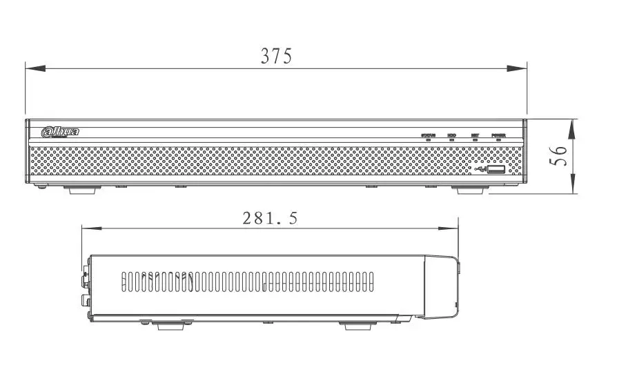 Dahua 16CH 32Ch NVR5216-4KS2 NVR5232-4KS2 4K и H.265 видео Регистраторы P2P H.265 3D интеллигентая(ый) Тепловая карта подсчет людей Натяжные