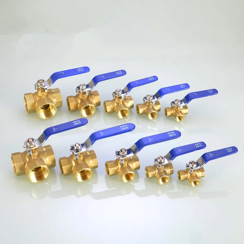 Т-образный или L-образный разъем DN8 1/4 дюйма BSP внутреннее соединение полный порт s