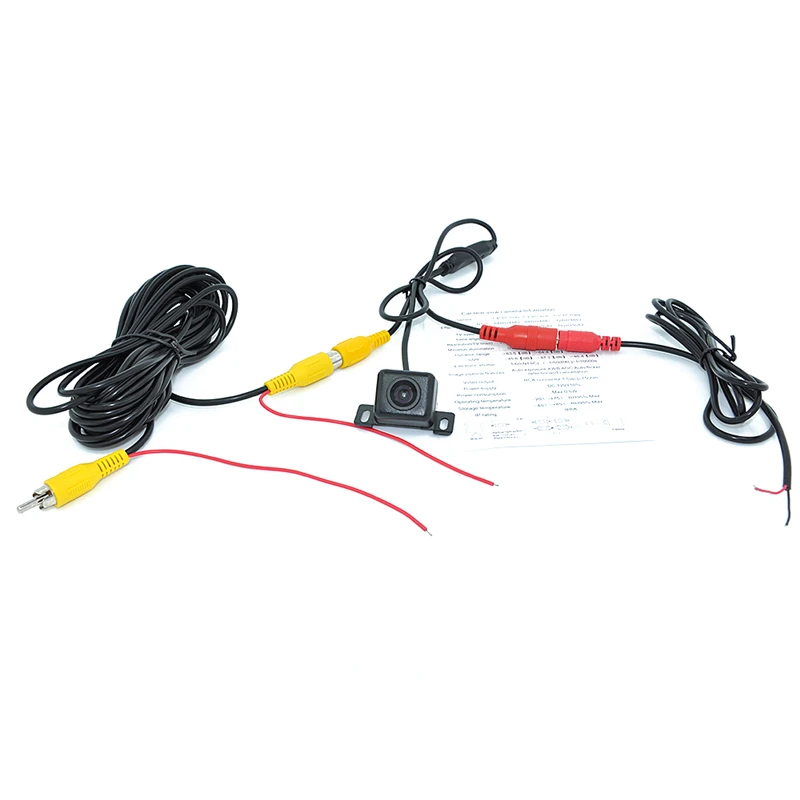 2 в 1 Универсальная автомобильная камера заднего вида с поворотом на 170 градусов + 4