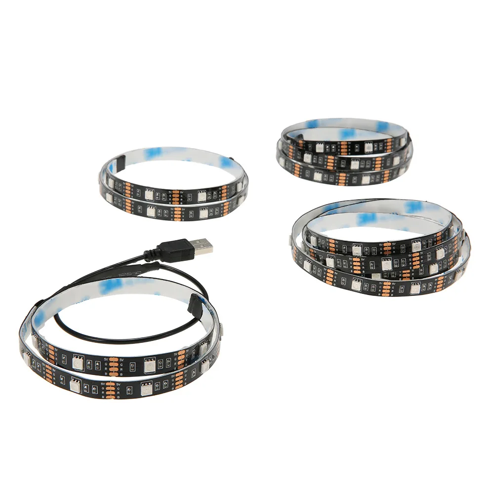 Светодиодная лента RGB с USB-кабелем неосветильник светильник для смартфонов