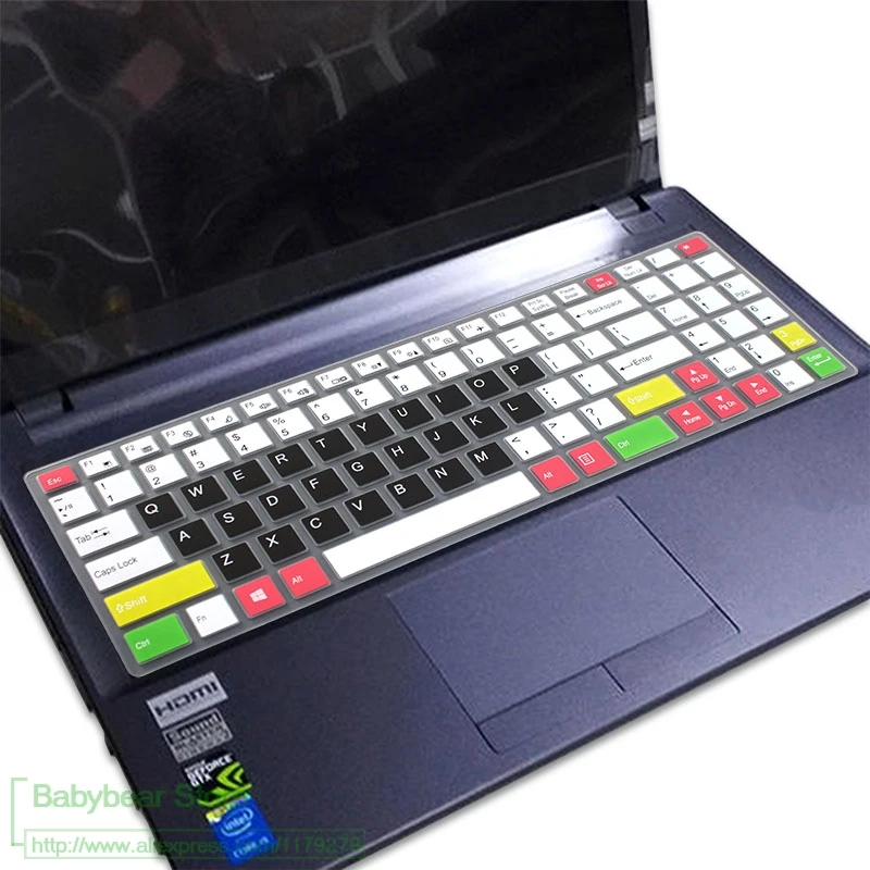 15.6 inch Silicone Keyboard Cover Protector For Lenovo ideapad 100-15 100 15 15IBY B50-10 B50-50 B50-10-NTN/NTE | Компьютеры и офис